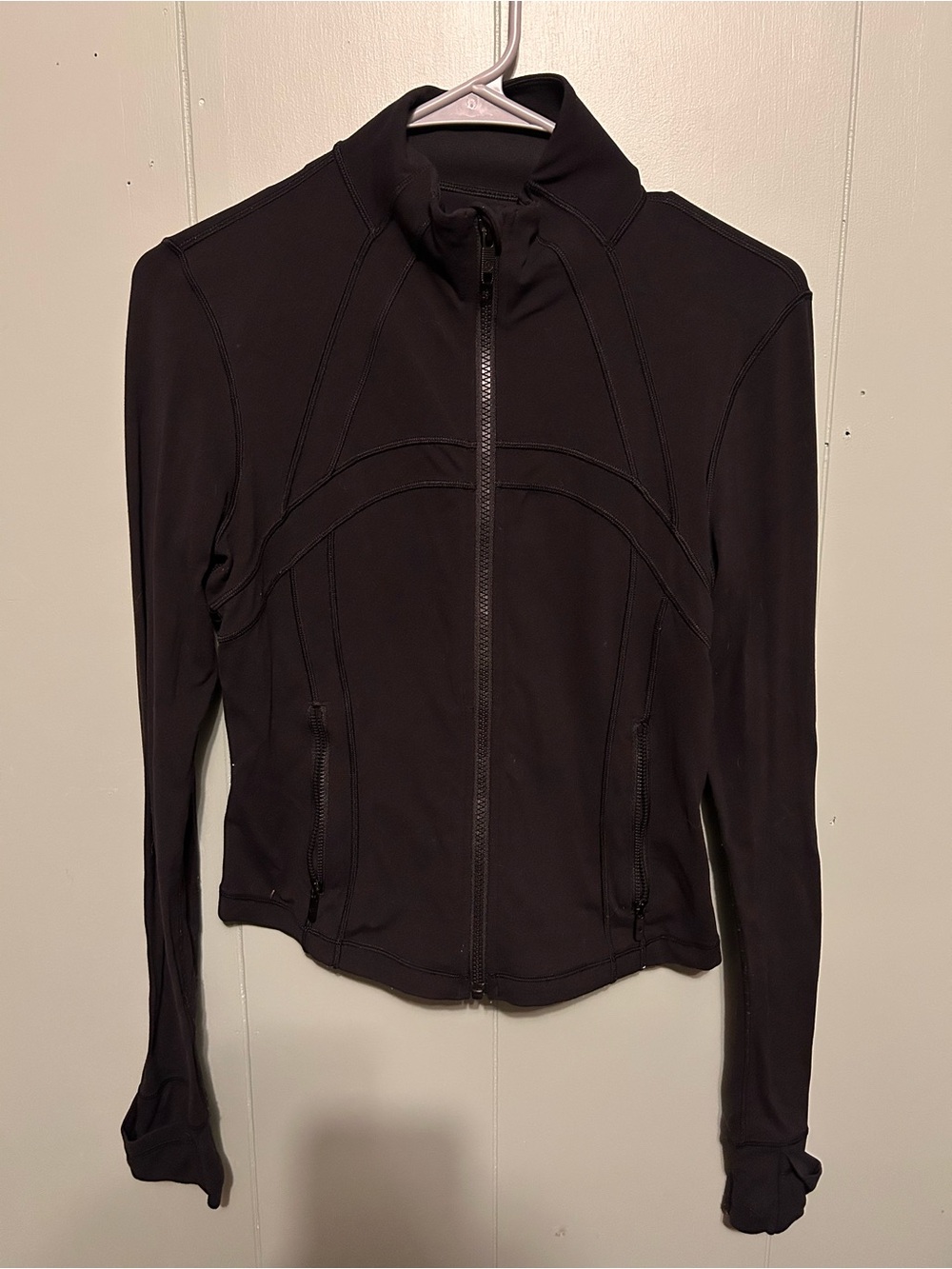 lululemon athletica Black Full-Zip Athletic Jacket